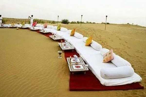 Desert Tents in Jaislamer